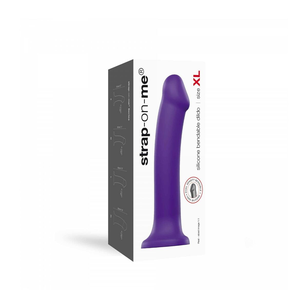 Dildo Strap-on-me Purple XL Mov